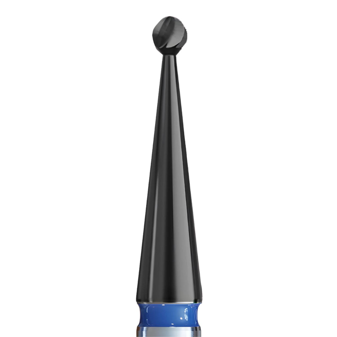 IQ Nails Tungsten Carbide Nail Drill Bit Ball Shaped Standard Plain Cut 1.2mm For Manicure And Pedicure 001.175.012