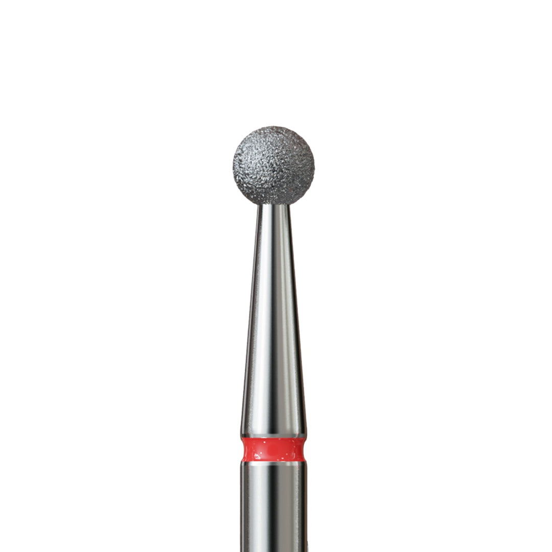 IQ Nails Diamond Nail Drill Ball Shape Fine 2.5mm for Manicure and Pedicure 001.514.025