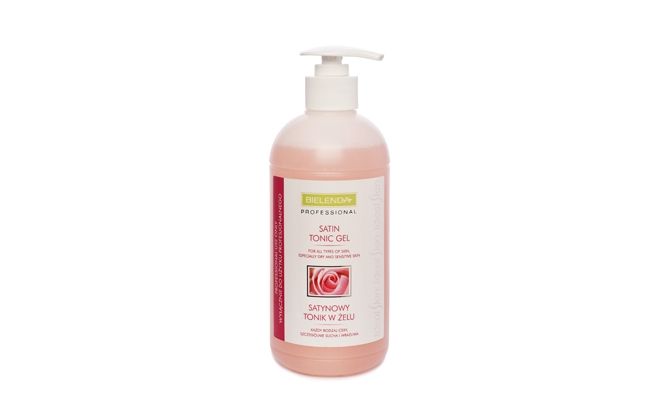 Bielenda Professional Satin Face Toner in Gel with Hydromanil & D-panthenol 500ml