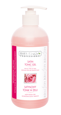 Bielenda Professional Satin Face Toner in Gel with Hydromanil & D-panthenol 500ml