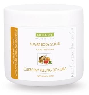Bielenda Professional Brown Cane Sugar & Grapefruit Oil Body Scrub 600g