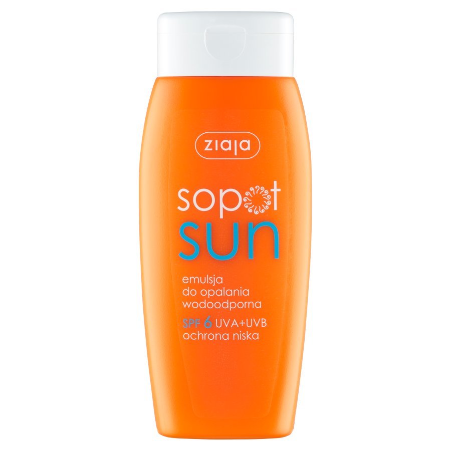 Ziaja Sopot Sun Waterproof Sun Lotion SPF6 150ml