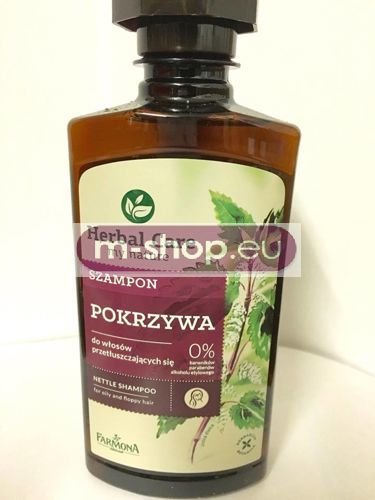 Farmona - Herbal Care - SZAMPON z POKRZYWĄ do włosów przetłuszczających się i pozbawionych lekkości 330ml 5900117095232
