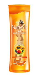 Joanna Naturia Refreshing Shower Gel with Mango and Papaya 300 ml