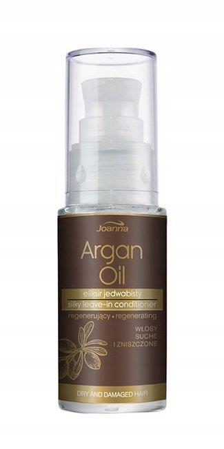 Joanna Regenerating Silky Elixir with Argan Oil for Dry and Damaged Hair 30ml