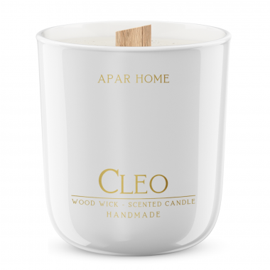 Apar Home Cleo Soy Scented Candle in Glass 1 Piece