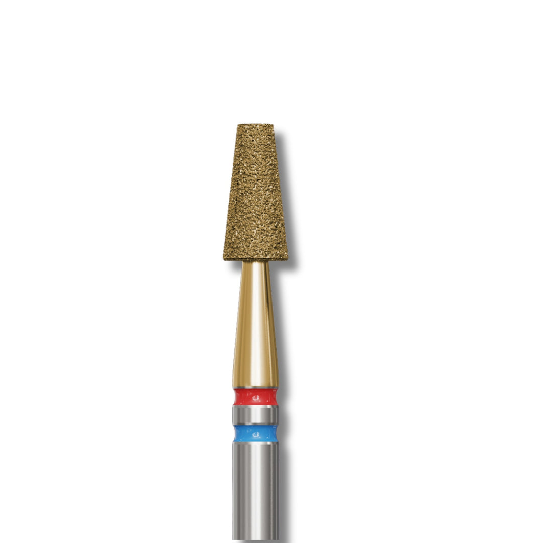 IQ Nails Diamond Nail Drill Bit DuoFrez Truncated Cone Fine/Standard 3.1mm ZRN Coating Manicure Pedicure 171.FM.031Z