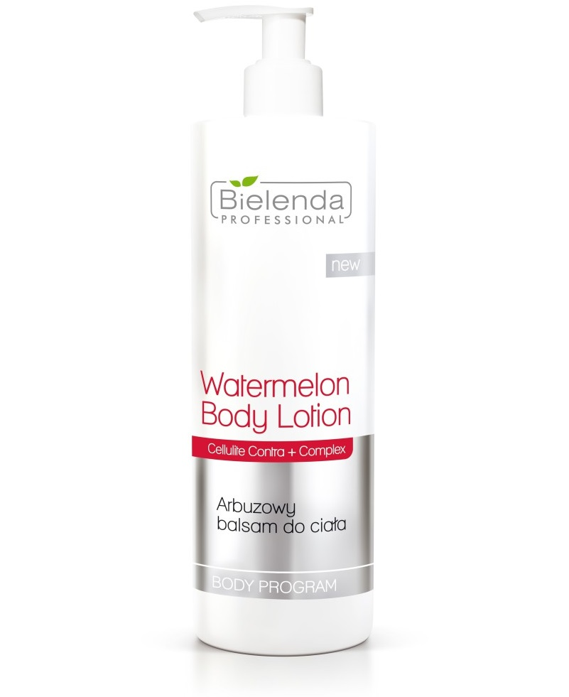 Bielenda Professional Watermelon Body Lotion z Kompleksem Cellulitu Contra+ 500ml