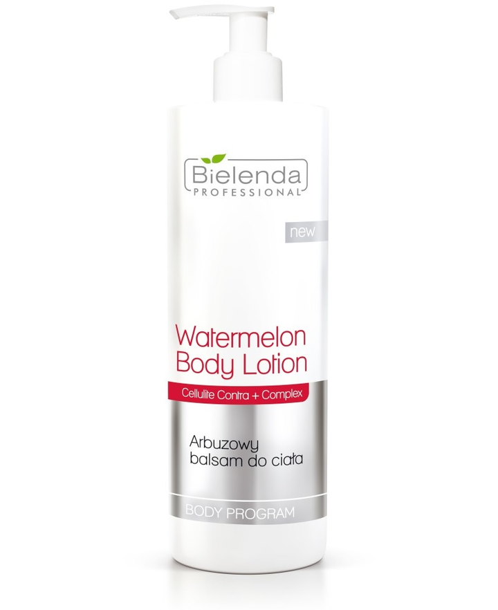 Bielenda Professional Watermelon Body Lotion z Kompleksem Cellulitu Contra+ 500ml