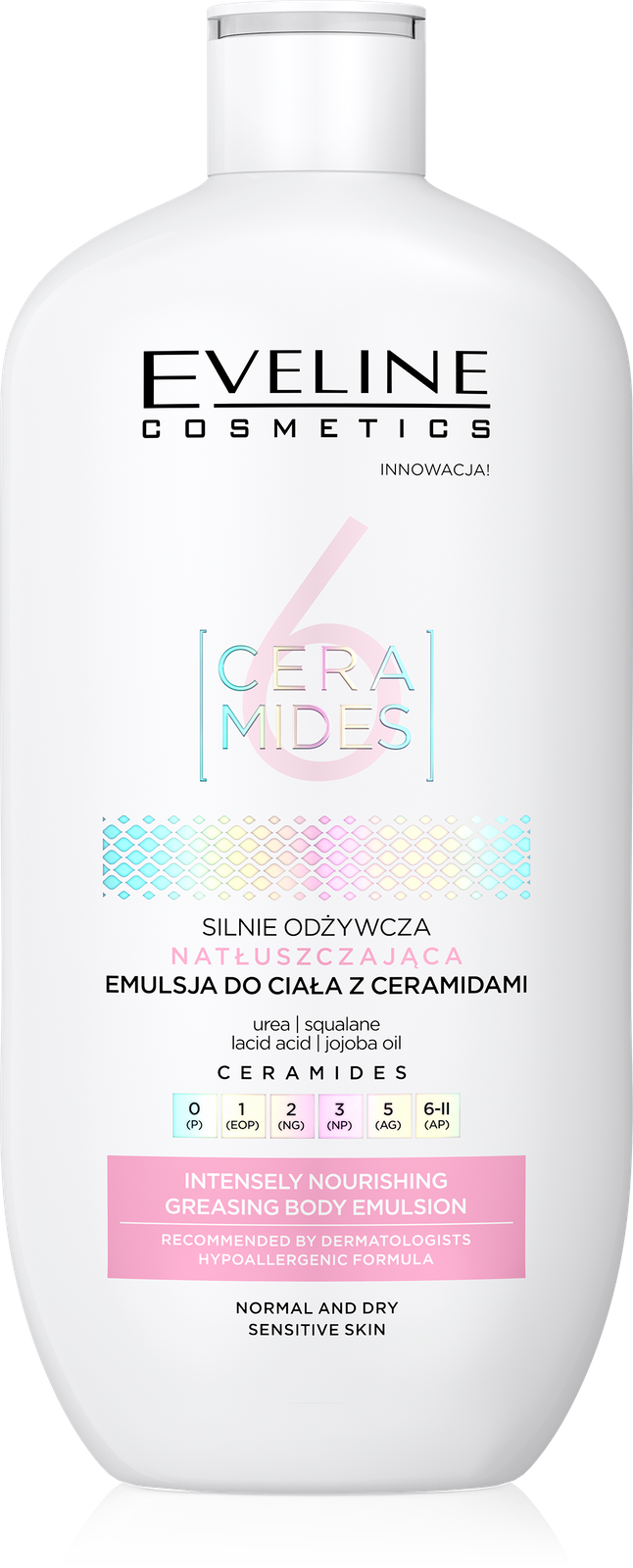 Eveline 6 Ceramids Highly Nourishing Oiling Body Emulsion 350ml