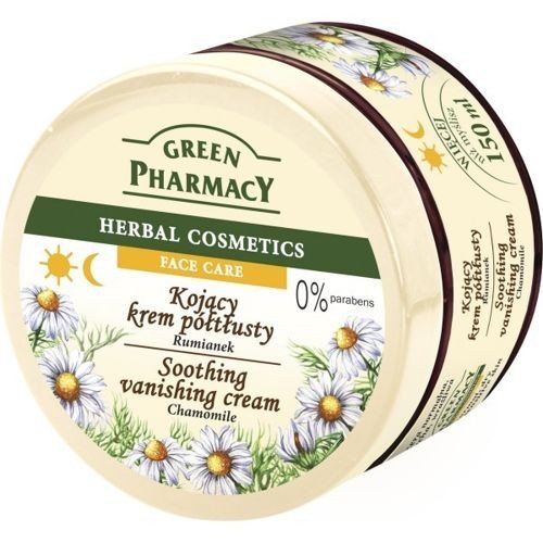 Green Pharmacy - Kojący krem wnikający RUMIANEK skóra normalna, sucha i wrażliwa 150 ml 5904567052661