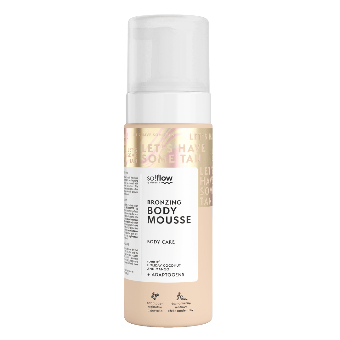 So!Flow by Vis Plantis Bronzing Body Foam 170ml