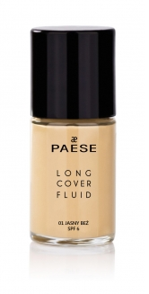 Paese - Long Cover - Foundation for dry and normal skin 01 LIGHT BEIGE 30ml 5907546502195