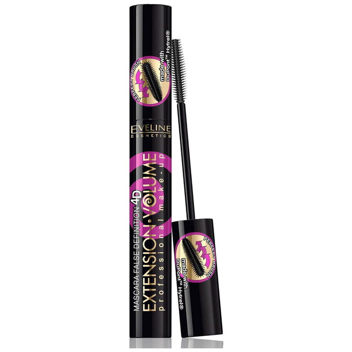 Eveline Extension Volume False Definition 4D Thickening and Separating Mascara Black 10ml