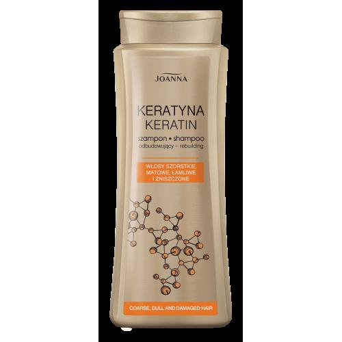 Joanna Keratin Regenerating Shampoo for Damaged and Dull Hair 400ml
