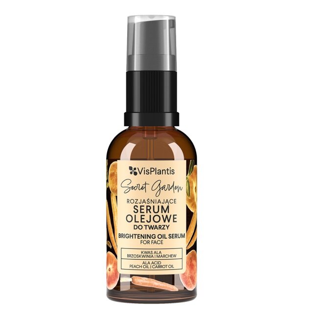 Vis Plantis Secret Garden Brightening Face Oil Serum 30ml