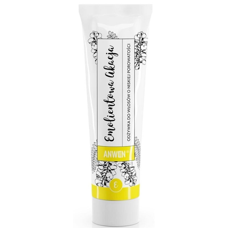 Anwen Low Porosity Hair Conditioner Emollient Acacia 100ml