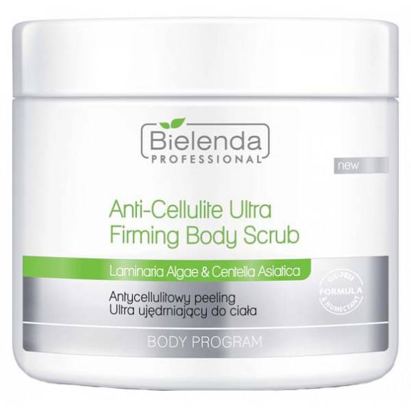 Bielenda Professional Anti Cellulite Ultra Firming Body Scrub z Algą Laminaria i Cantella Asiatica 550g