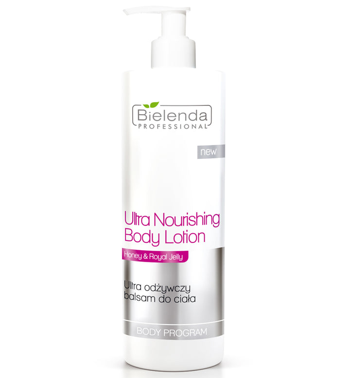Bielenda Professional Ultra Nourishing Body Lotion z Miodem i Mleczkiem Pszczelim 500ml