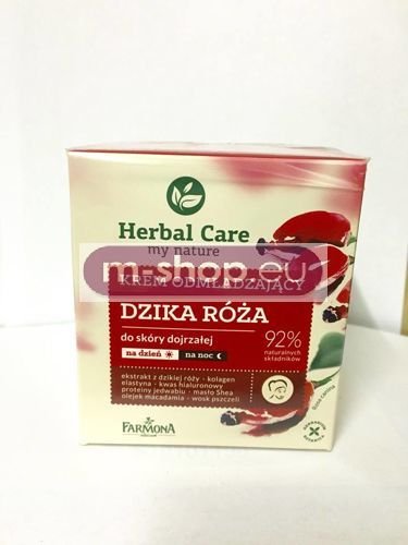 Farmona - Herbal Care - Odmładzający krem na DZIEŃ i NOC z DZIKĄ RÓŻĄ do skóry dojrzałej 50ml 5900117002902