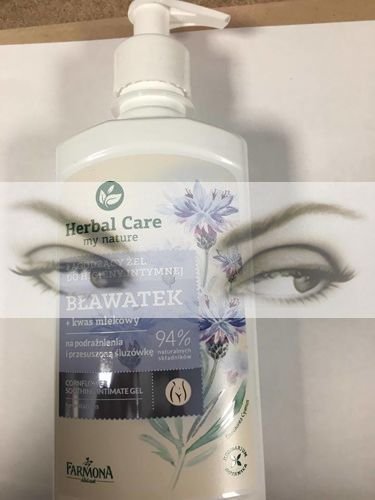 Herbal Care Soothing Intimate Hygiene Gel with Cornflower 330ml