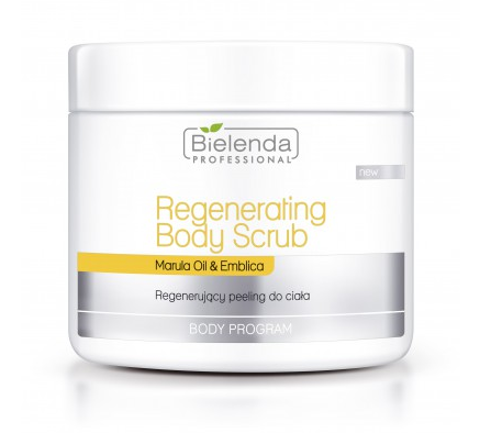 Bielenda Professional Regenerating Body Scrub Marula Oil & Emblica 550g