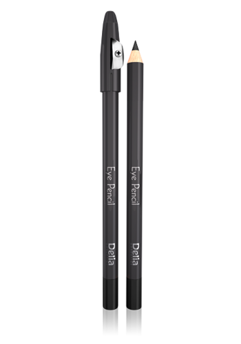 Delia - Eye Pencil - KREDKA do oczu z temperówką CZARNA 5901350459171