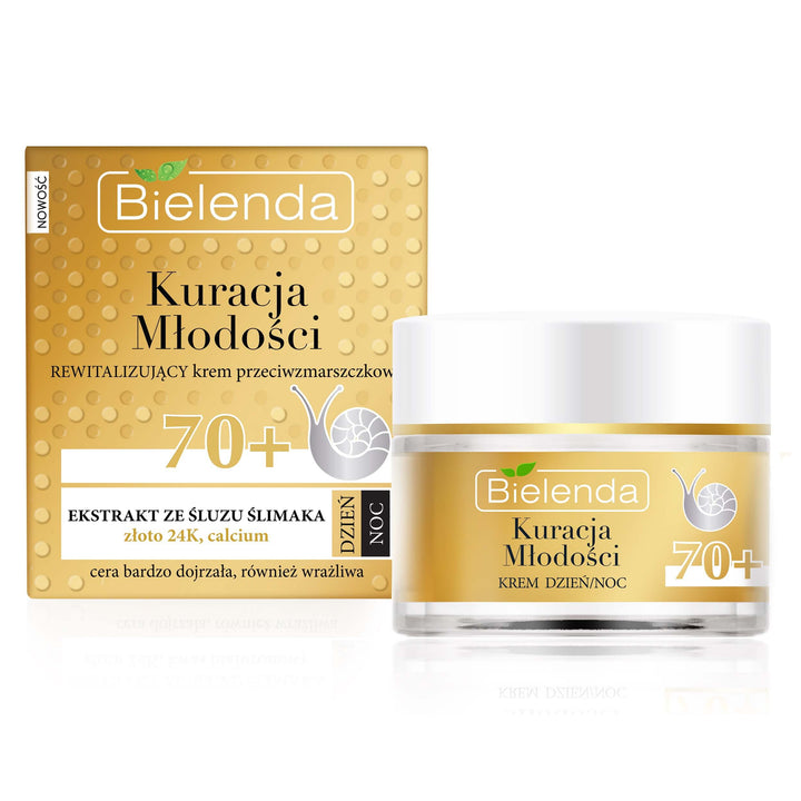 Bielenda Youth Therapy Revitalizing Anti-Wrinkle Cream 70+ Day/Night 50ml