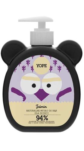Yope - Naturalne mydło do rąk dla dzieci JASMINE 400ml 5906874565346