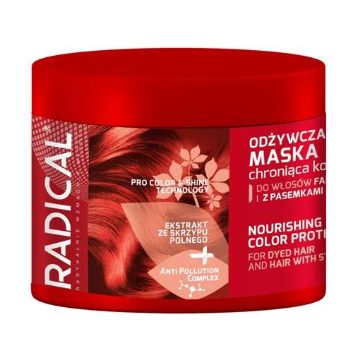 Radical Nourishing Color Protection Mask for Dyed and Hair with Strips 300ml