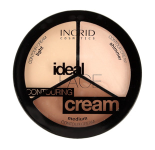 Ingrid - Ideal Face - Kremowy Zestaw do konturowania twarzy 18g 5902026633642