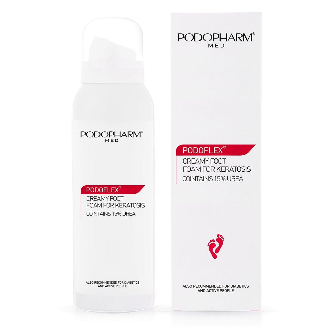 Podopharm Med Podoflex Krem do stóp z pianką na rogowacenie z 15% mocznikiem 125ml