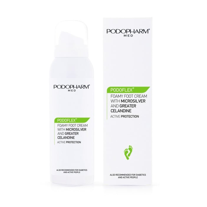Podopharm Podoflex Krem do stóp z mikrosrebrem i jaskółczym zielem 125ml