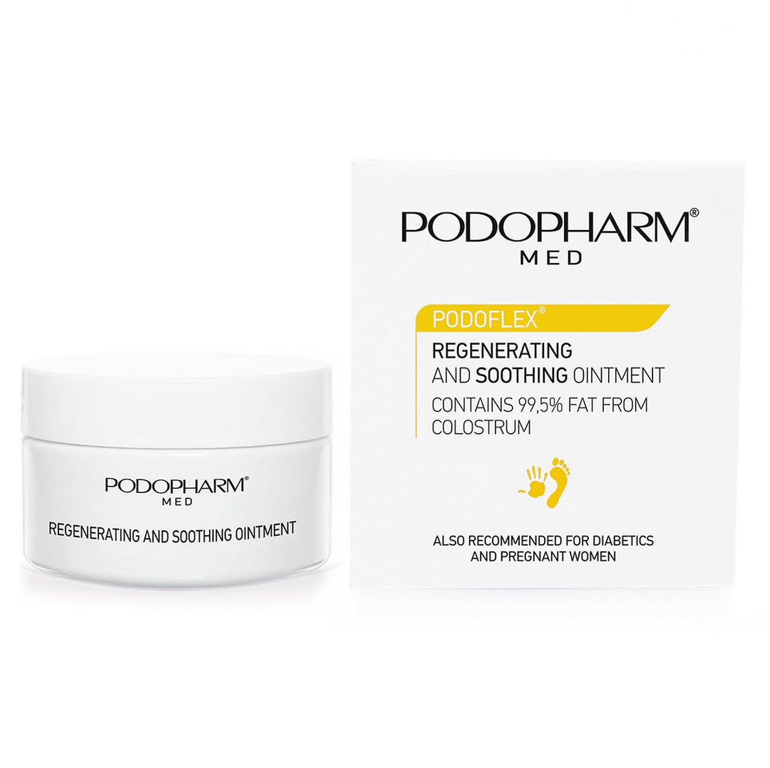 Podopharm Med Podoflex Maść Regenerująco-Kojąca z 99% tłuszczu z siary 60ml