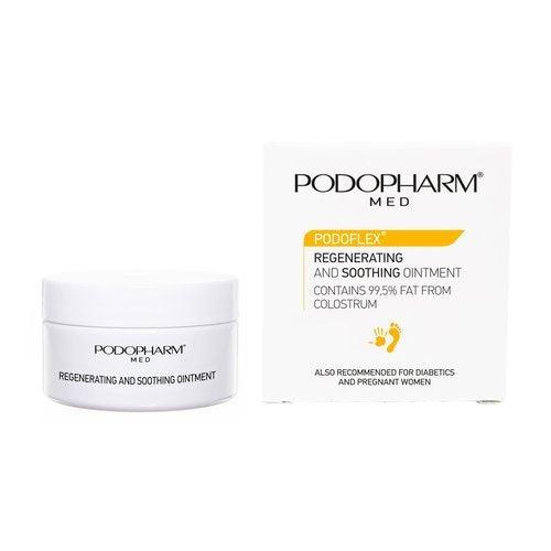 Podopharm Med Podoflex Maść Regenerująco-Kojąca z 99% tłuszczu z siary 60ml
