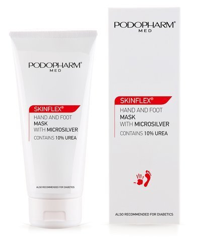 Podopharm Med Skinflex Maska do rąk i stóp z mikrosrebrem 75ml