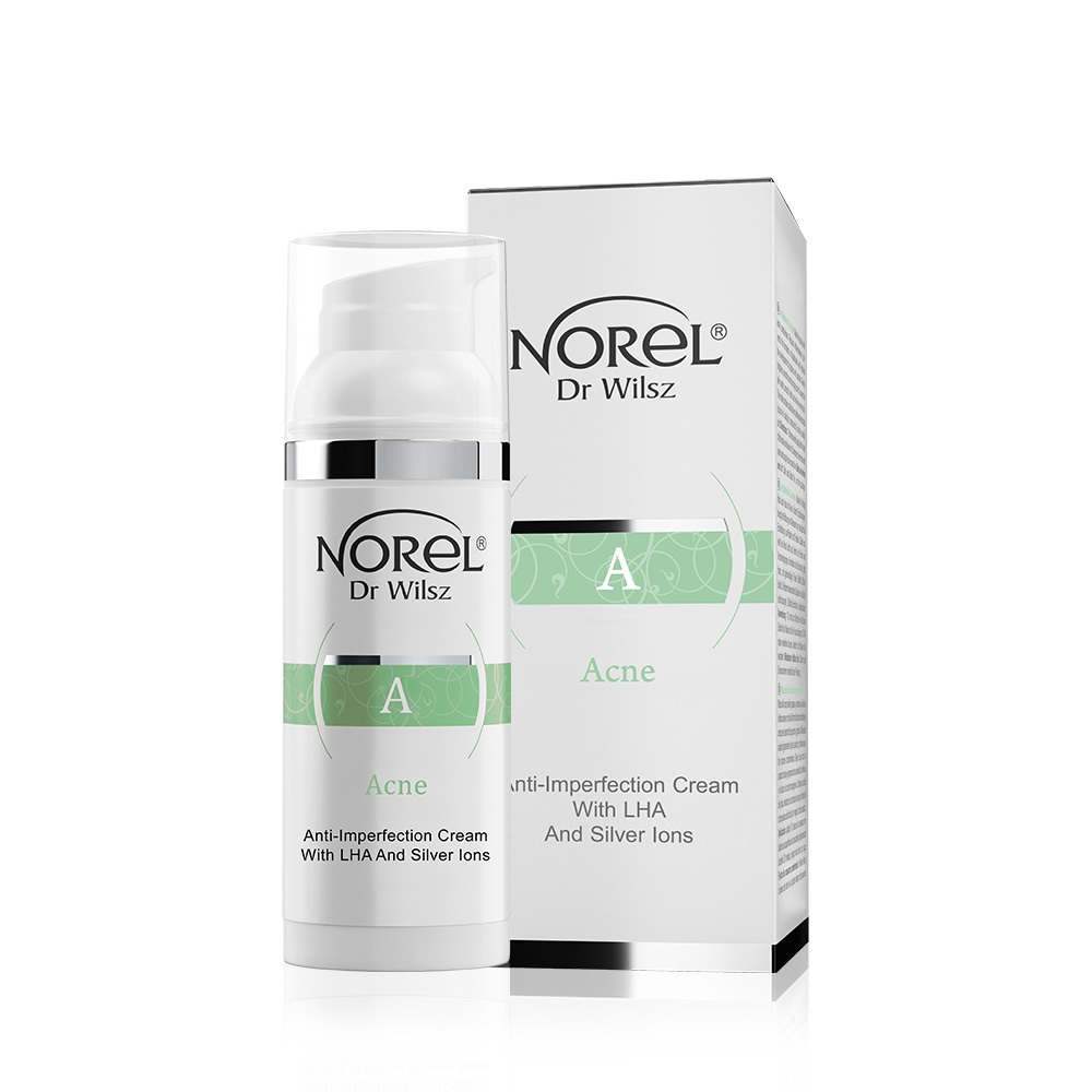Norel Acne Anti Imperfection Cream z LHA i jonami srebra 50ml