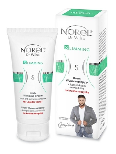 Norel Body Slimming Cream z kompleksem antycellulitowym na pajączki 200ml