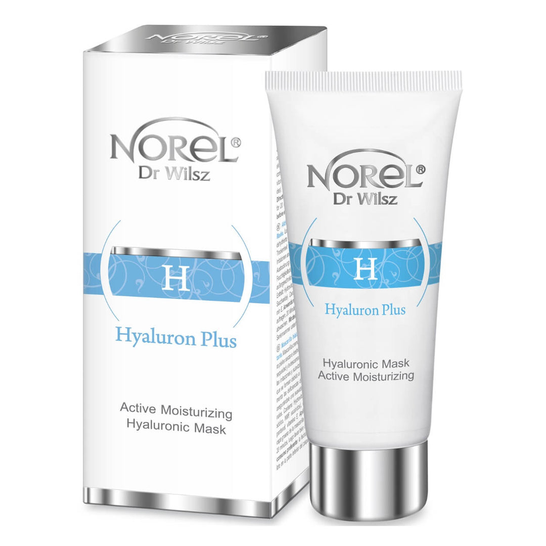 Norel Hyaluron Plus Aktywna nawilżająca maska hialuronowa do twarzy 100 ml
