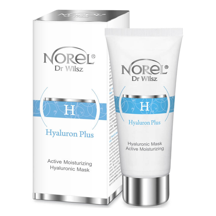 Norel Hyaluron Plus Aktywna nawilżająca maska hialuronowa do twarzy 100 ml