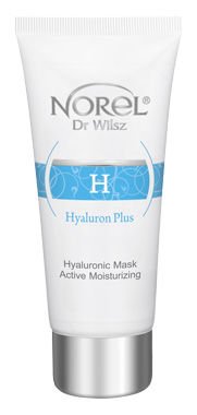 Norel Hyaluron Plus Aktywna nawilżająca maska hialuronowa do twarzy 100 ml