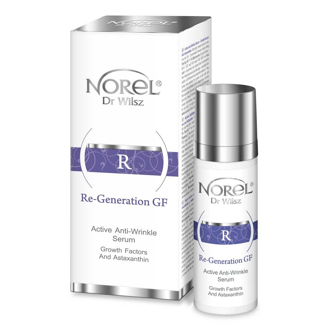 Norel Re-Generation GF Serum przeciwzmarszczkowe z astaksantyną 30ml