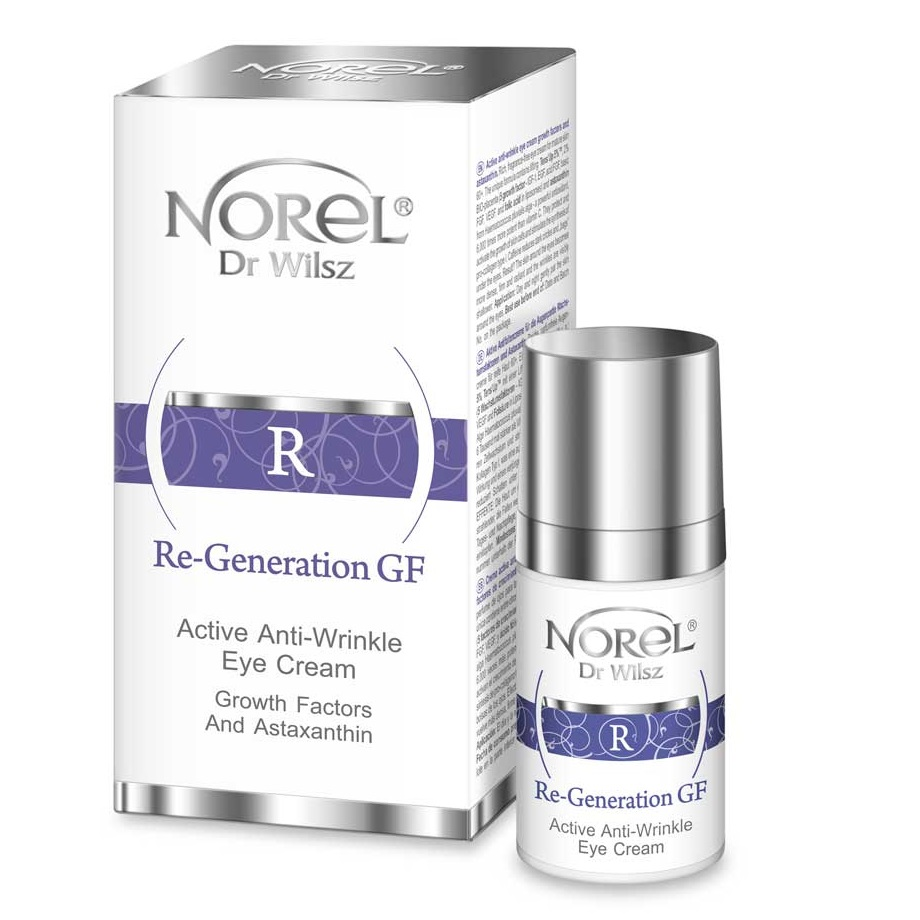 Norel Re-Generation GF krem przeciwzmarszczkowy pod oczy z astaksantyną 15ml