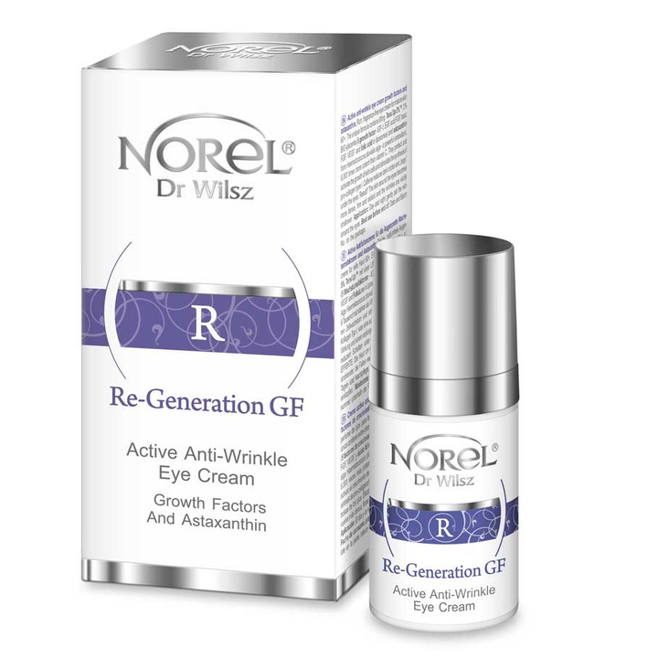 Norel Re-Generation GF krem przeciwzmarszczkowy pod oczy z astaksantyną 15ml