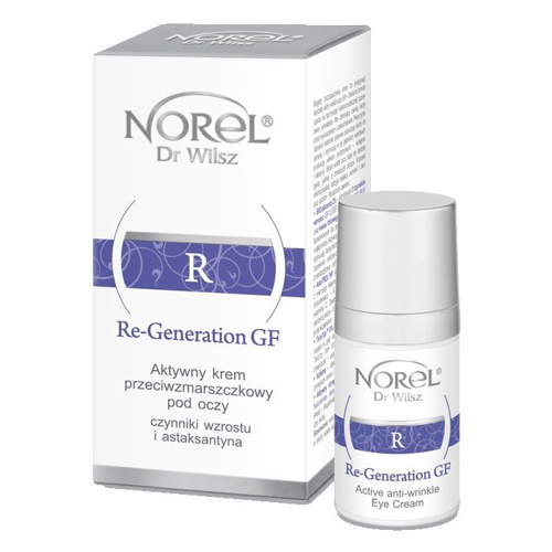 Norel Re-Generation GF krem przeciwzmarszczkowy pod oczy z astaksantyną 15ml