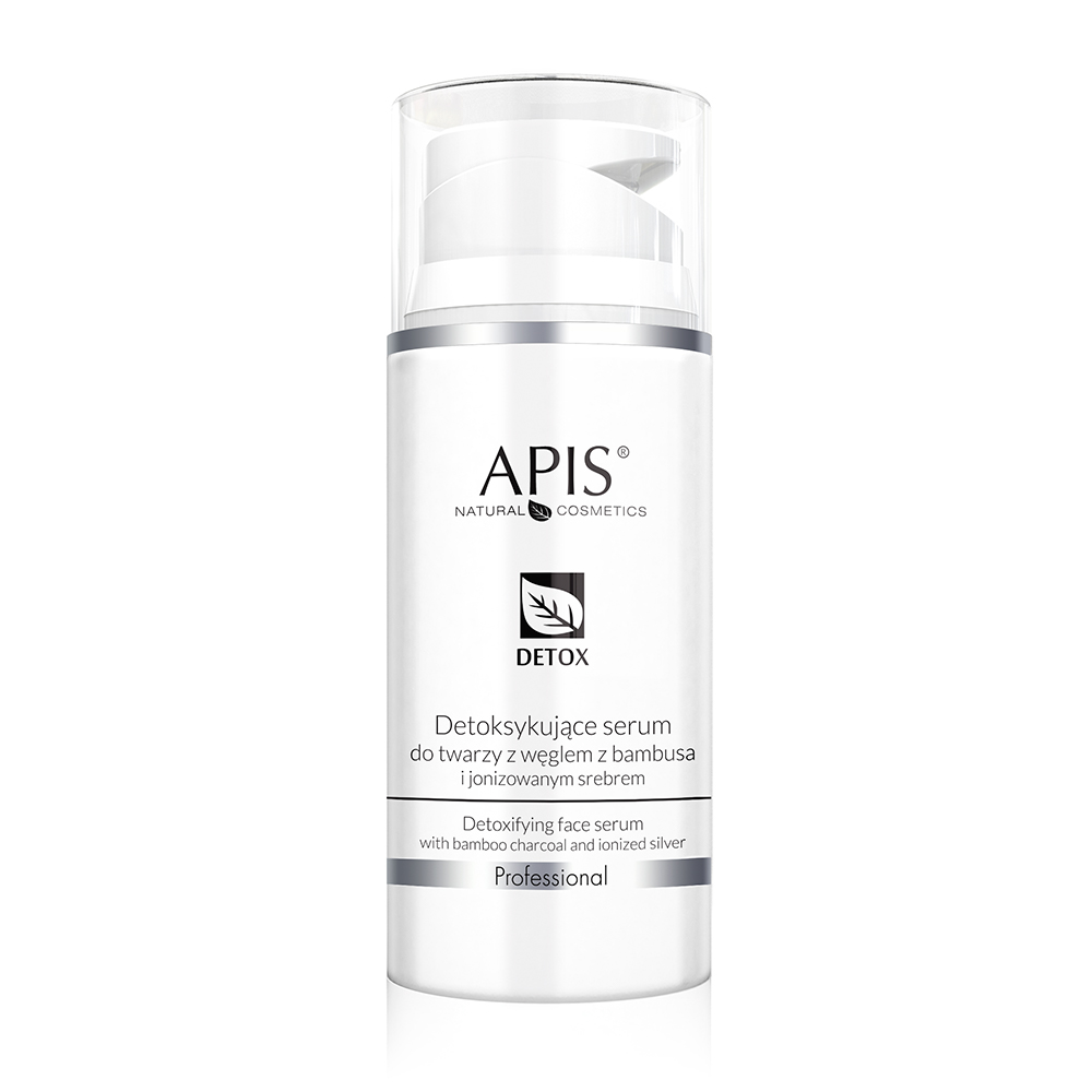 Apis Professional Detoxifying Face Serum with Carbon Bamboo and Ionized Silver 100ml