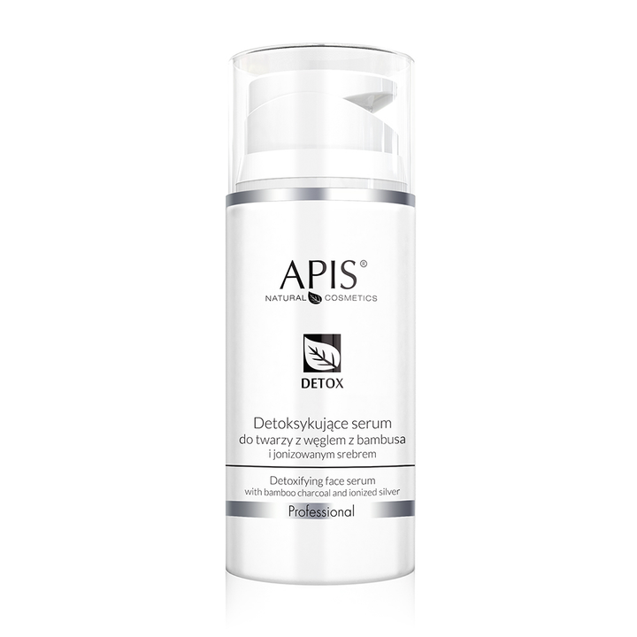 Apis Professional Detoxifying Face Serum with Carbon Bamboo and Ionized Silver 100ml