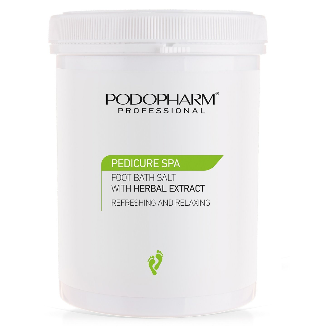 Podopharm Professional Refreshing and Relaxing Foot Bath Salt with Herbal Extract 1400g