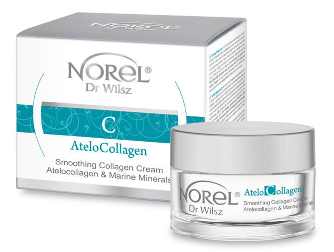 Norel AteloCollagen Wygładzający Krem Kolagenowy z AteloCollagenem i Minerałami Morskimi 50ml
