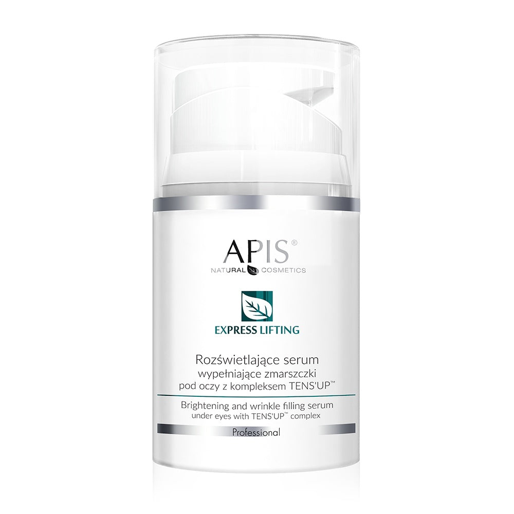 Apis Professional Express Lifting Brightening and Wrinkle Filling Serum Under Eyes with TENS'UP™ complex 50ml